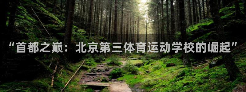 JJB竞技宝官网下载平台注册要钱吗:“首都之巅:北京第三体育